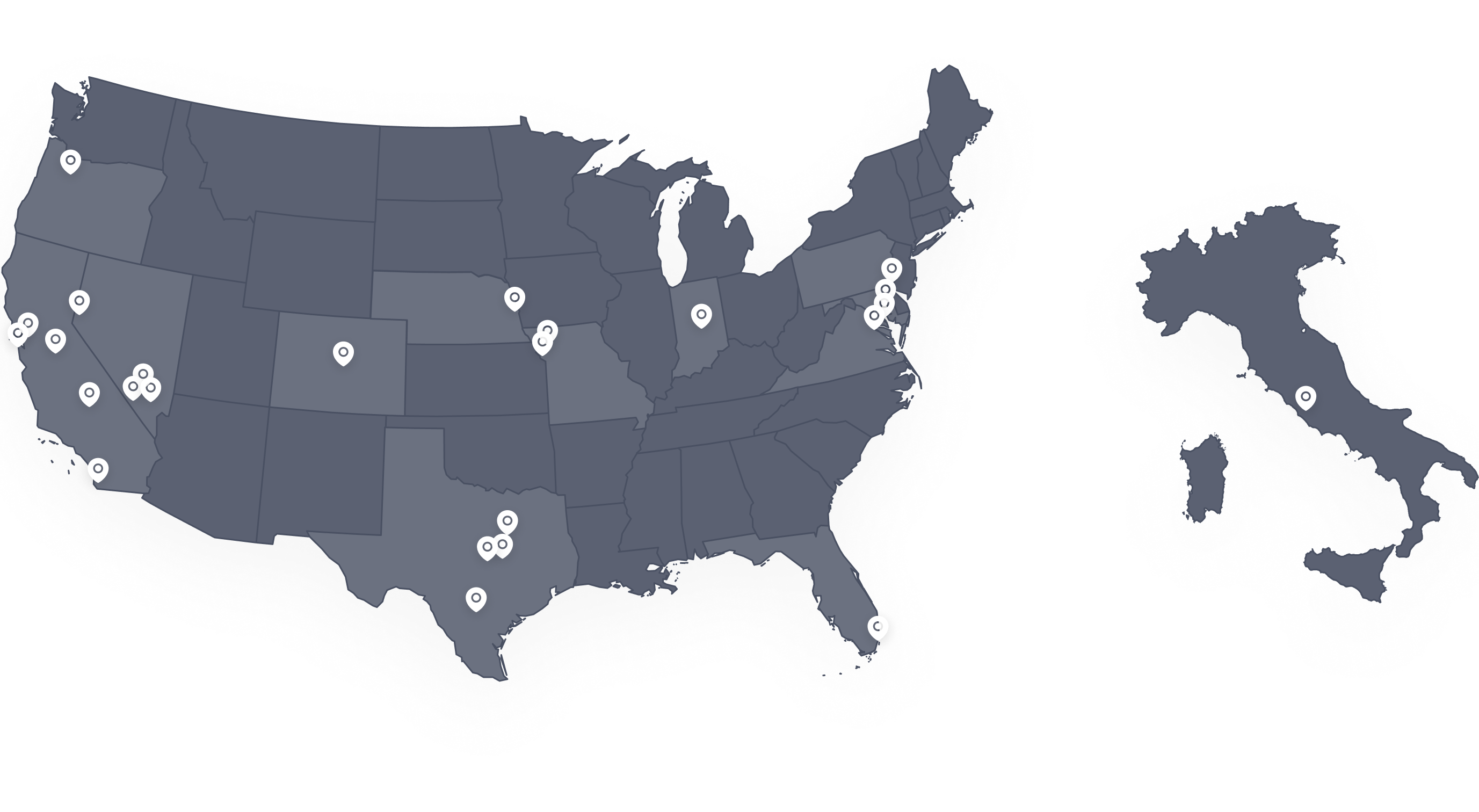 Locations Map